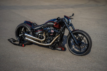 Картинка harley мотоциклы harley-davidson thunderbike customs мотоцикл байк