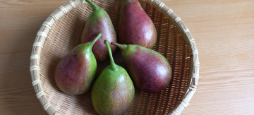 обоя еда, груши, корзинка