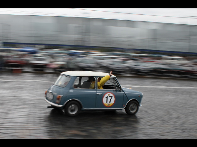 Обои картинки фото автомобили, mini