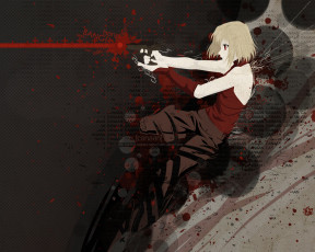 Картинка аниме canaan