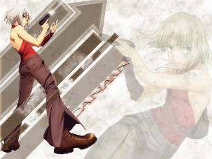 Картинка аниме canaan