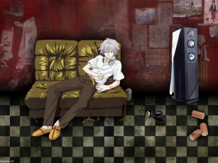 Картинка аниме evangelion