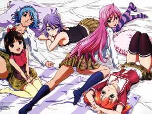 Картинка аниме rosario vampire