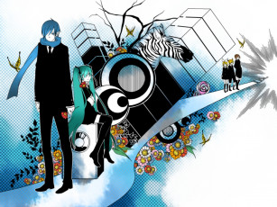 Картинка аниме vocaloid