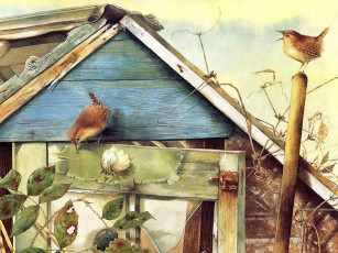 Картинка рисованные животные