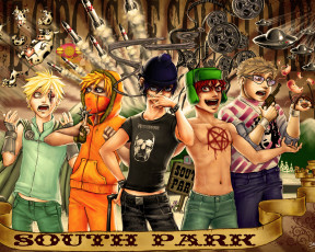 Картинка south park мультфильмы