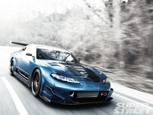 Картинка 2000 nissan silvia spec s15 автомобили datsun