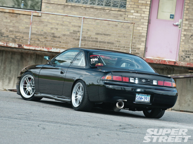 Обои картинки фото 1998, nissan, 240sx, автомобили, datsun