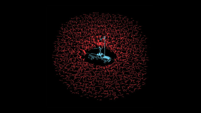 Обои картинки фото векторная, графика, коровы