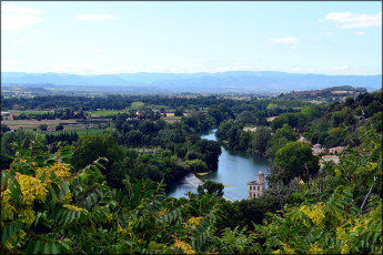 Картинка франция безье города пейзажи река