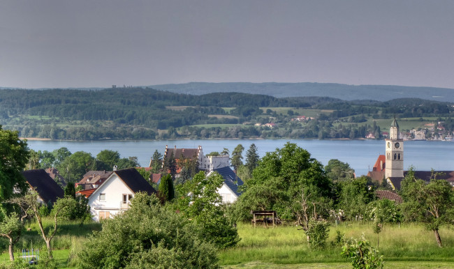 Обои картинки фото германия, юберлинген, города, пейзажи