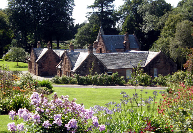 Обои картинки фото шотландия, дамфрис, галлоуэй, города, здания, дома