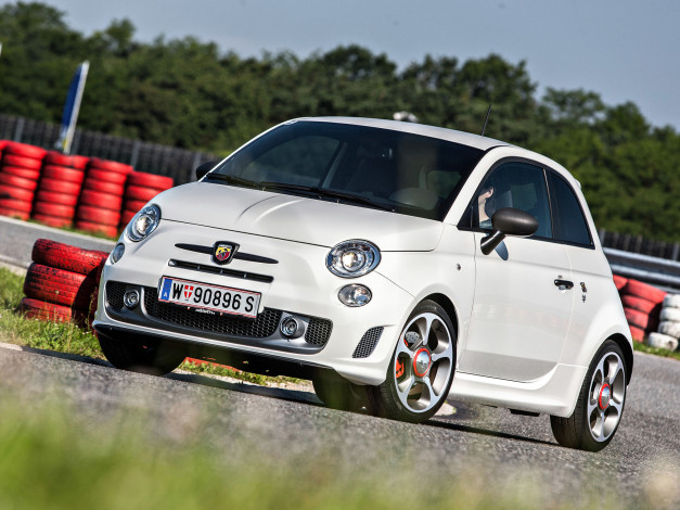 Обои картинки фото автомобили, fiat, abarth