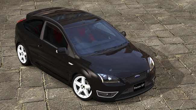 Обои картинки фото автомобили, 3д, ford, 2006