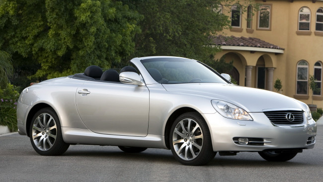 Обои картинки фото lexus, sc, автомобили, класс-премиум, Япония, toyota, motor