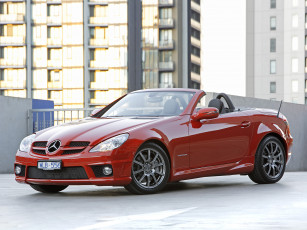Картинка автомобили mercedes-benz slk 200 r171 au-spec kompressor