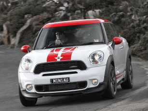 Картинка автомобили mini светлый r61 au-spec paceman works cooper john