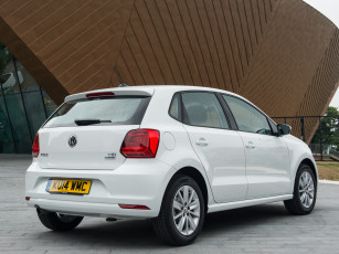 Картинка автомобили volkswagen uk-spec светлый 2014г typ 6r tsi 5-door polo