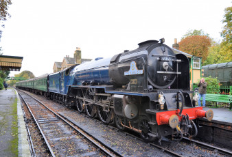 Картинка техника паровозы железная дорога рельсы паровоз