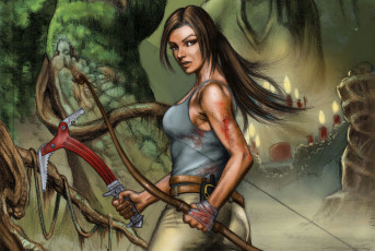 Картинка видео+игры tomb+raider+2013 2013 raider арт tomb лара крофт экшен игра