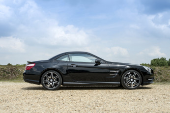Картинка 2014+mercedes-benz+sl+400 автомобили mercedes-benz сбоку металлик черный