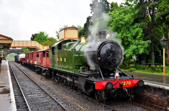 Картинка техника паровозы паровоз рельсы дорога железная