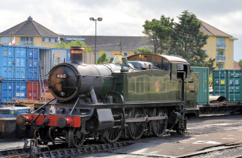 Картинка техника паровозы железная дорога рельсы паровоз