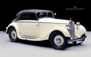 Картинка автомобили классика mercedes
