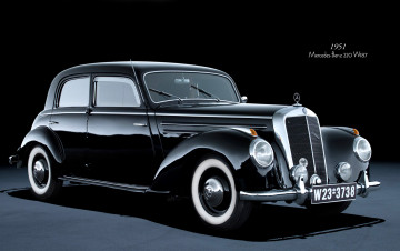 Картинка автомобили классика mercedes
