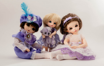 Картинка разное игрушки куклы