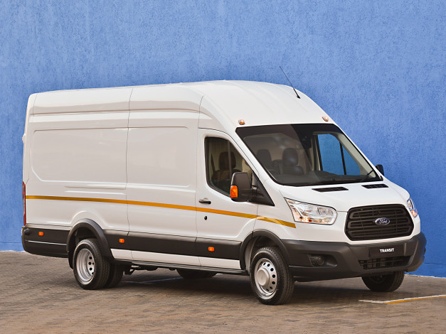 Обои картинки фото автомобили, ford trucks, jumbo, 2014г, a-spec, l4h3, z, van, светлый, transit, ford