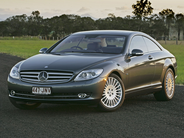 Обои картинки фото автомобили, mercedes-benz, au-spec, cl, 600, c216