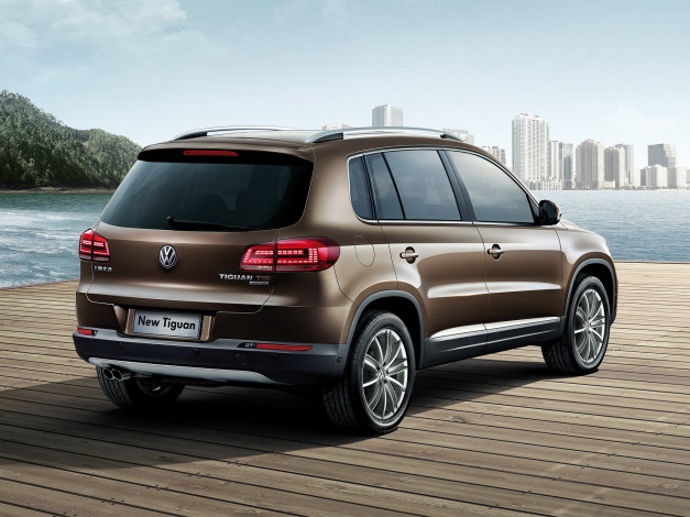 Обои картинки фото автомобили, volkswagen, cn-spec, 2013г, tiguan
