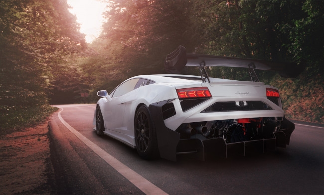 Обои картинки фото автомобили, lamborghini, stradale, super, trofeo, gallardo
