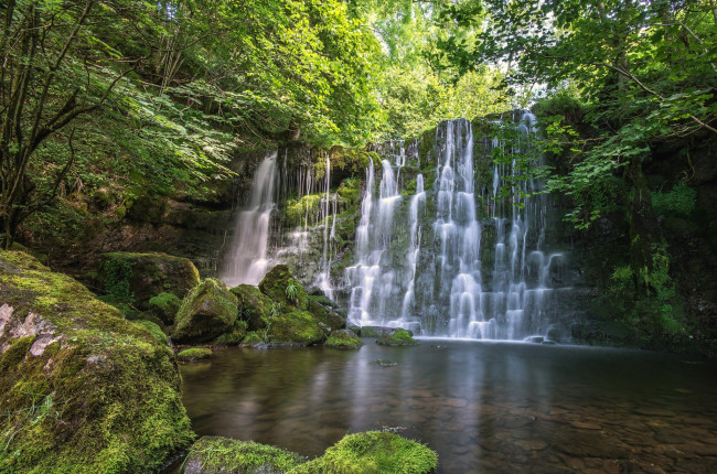 Обои картинки фото природа, водопады, вода