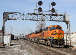 Картинка техника поезда состав локомотив рельсы дорога железная