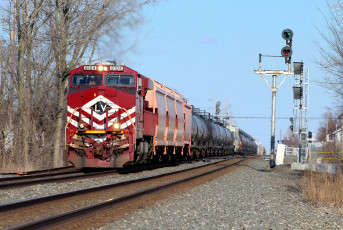 Картинка техника поезда железная дорога рельсы локомотив состав