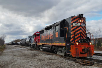 Картинка техника поезда состав локомотив рельсы дорога железная