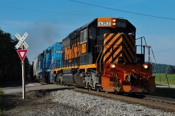 Картинка техника поезда локомотив рельсы дорога железная состав