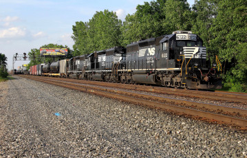 Картинка техника поезда локомотив рельсы состав железная дорога