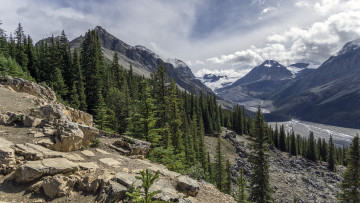 Картинка природа реки озера река лес горы