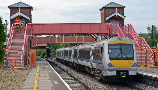 Обои картинки фото техника, поезда, состав, локомотив, рельсы, дорога, железная