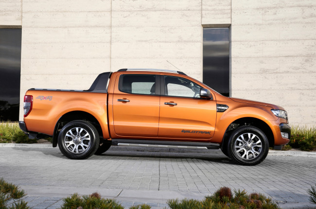 Обои картинки фото автомобили, ford, 2015г, ranger, wildtrak, au-spec