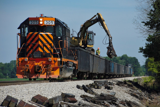 Обои картинки фото техника, поезда, локомотив, рельсы, дорога, состав, железная