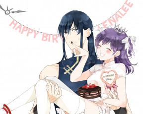 Картинка аниме +gray-man девочка парень