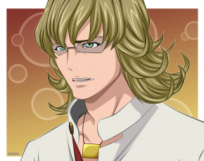 Картинка аниме tiger+and+bunny парень