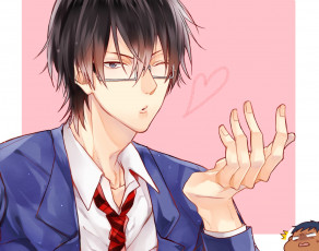 Картинка аниме kuroko+no+baske парень