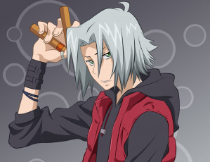 Картинка аниме katekyo+hitman+reborn гокудера хаято