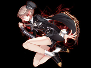 Картинка аниме touken+ranbu девушка