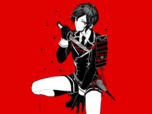 Картинка аниме touken+ranbu парень